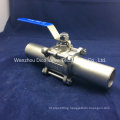 Extended Pipe Butt Weld End 3PC Ball Valve